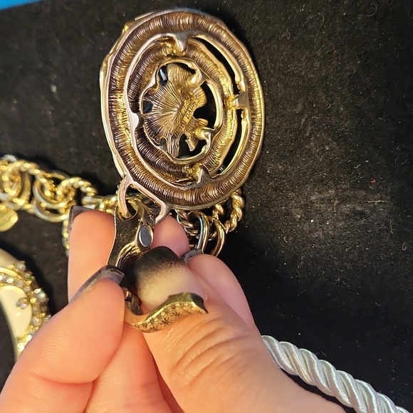 Heidi Daus 2 necklace set with bracelet & earrings - Picture 6 of 11